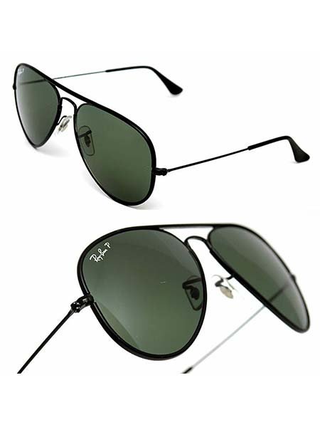 RAY-BAN Full Color POLARIZED AVIATOR SUNGLASSES