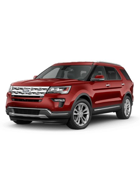 FORD EXPLORER (LIMITED) Red ruby