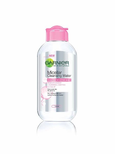 GARNIER MICELLAR CLEANSING WATER PINK 125ML
