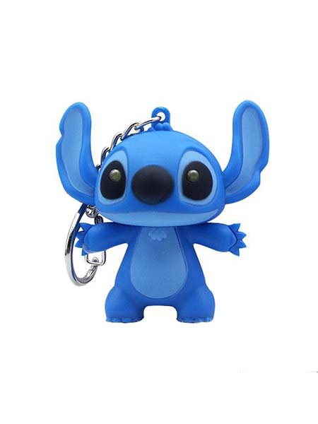Cartoon Disney Stitch Silicone Key Chain