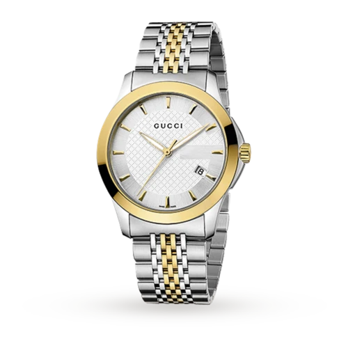 GUCCI G-Timeless Silver Dial Men's Watch YA126474