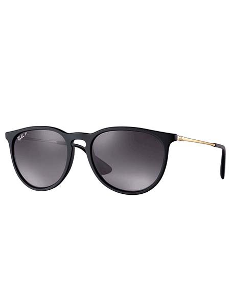 Ray-Ban ERIKA Collection RB4171 6245-T3 Black Gold Grey Gradient Polarized 54mm
