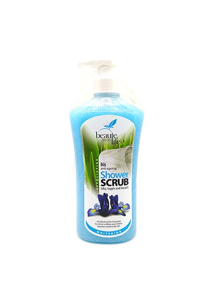Beaute Life Iris Anti Ageing Shower Scrub 760ml
