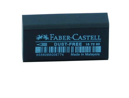 Faber Castel Eraser Small Black 7199-48