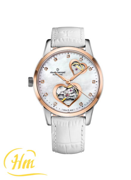 Claude Bernard CLASSIC AUTOMATIC OPEN HEART 85018-357RM-NAPR2