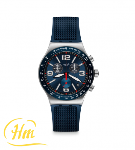 Swatch New Chrono BLUE GRID YVS454