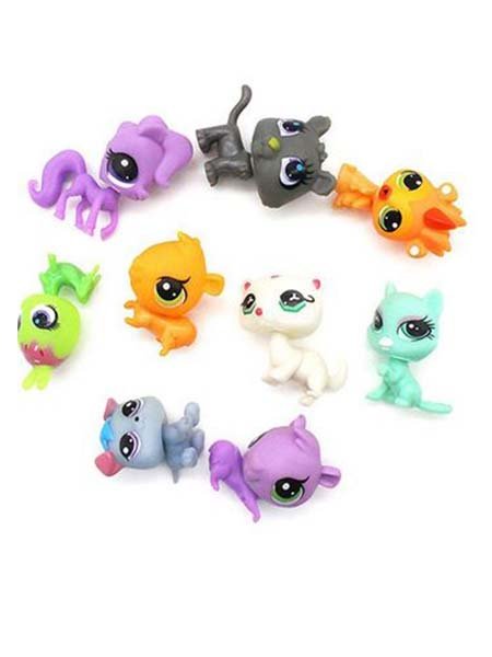 9-Piece Mini Action Figures Toy Set