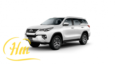 Toyota Fortuner Super White