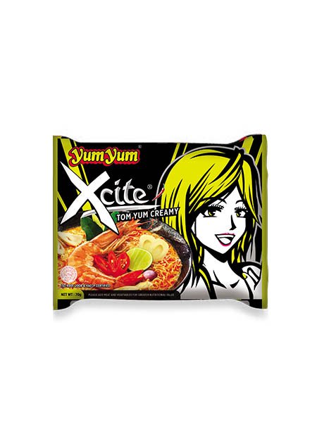 Yum Yum Xcite Noodles Tom Yum Shrimp 70 Grams