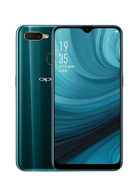 OPPO A7  Light Green (4GB-64GB)