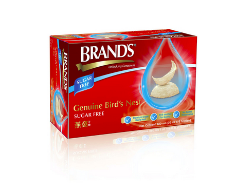 Brand's Bird's Nest Sugar Free 6 X 70 ML