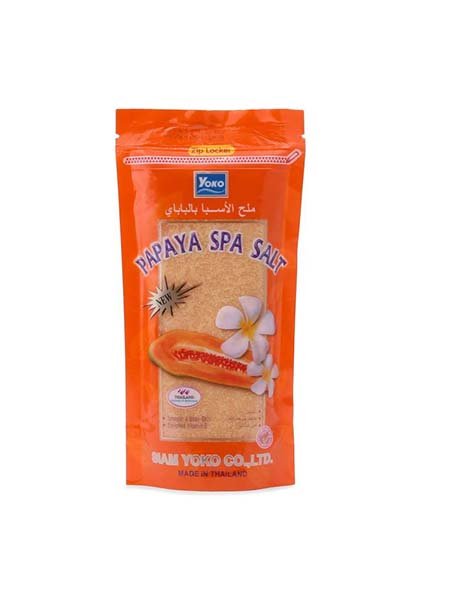 YOKO Papaya Spa Salt Body Scrub 300g