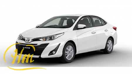 Toyota Vios Pearl White