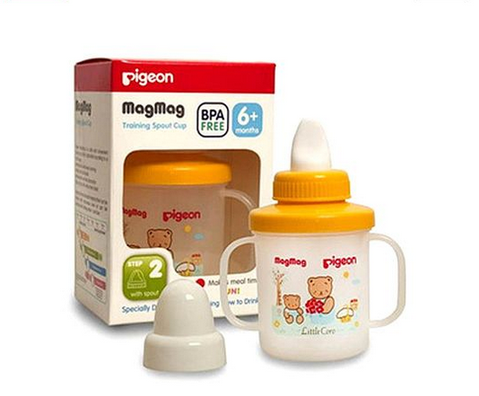 Pigeon လက်ကိုင်ပါ ကလေးနို့ဗူး