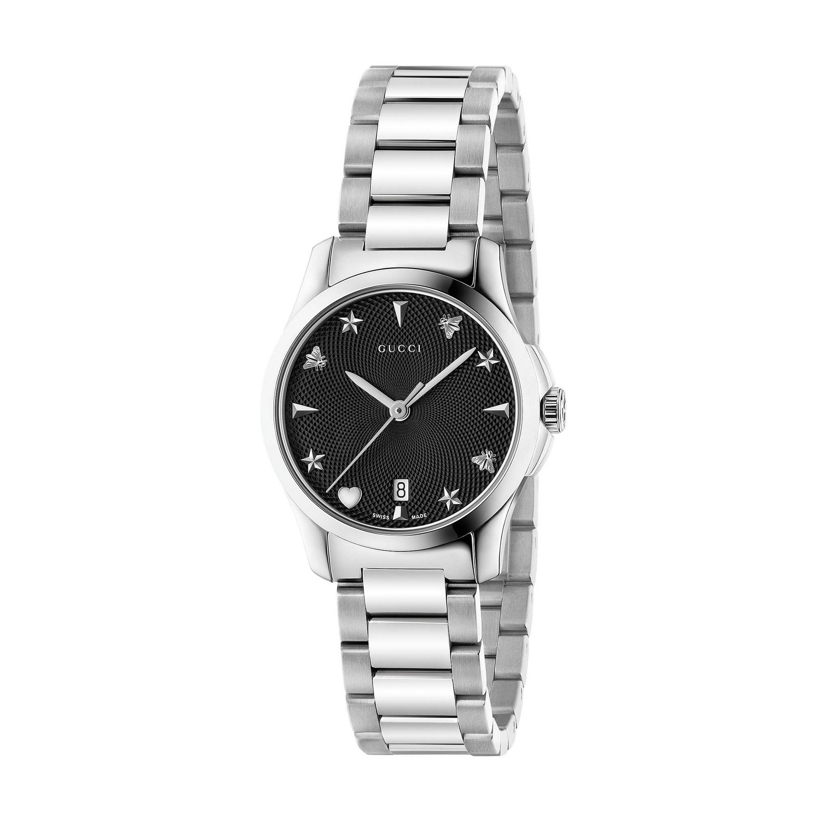 GUCCI G-Timeless Black Dial Watch YA126573