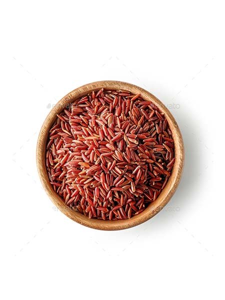 red cargo rice
