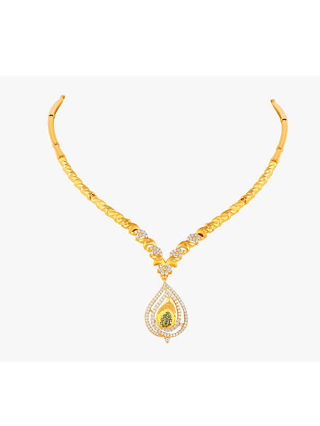 Gold Necklace Designs In 15 Grams - 16 Gram Gold Necklace