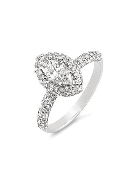 Tiffany 4-36 Carat Marquise Cut Diamond Engagement Ring