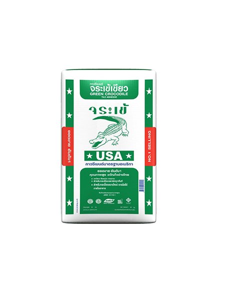 Green Crocodile Tile Adhesive
