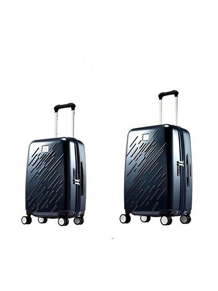 Polo Club 24inch Suitcase Gray or Deep Blue TSA SPINNER
