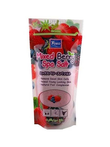 Yoko mixed Berry Spa Salt 300g
