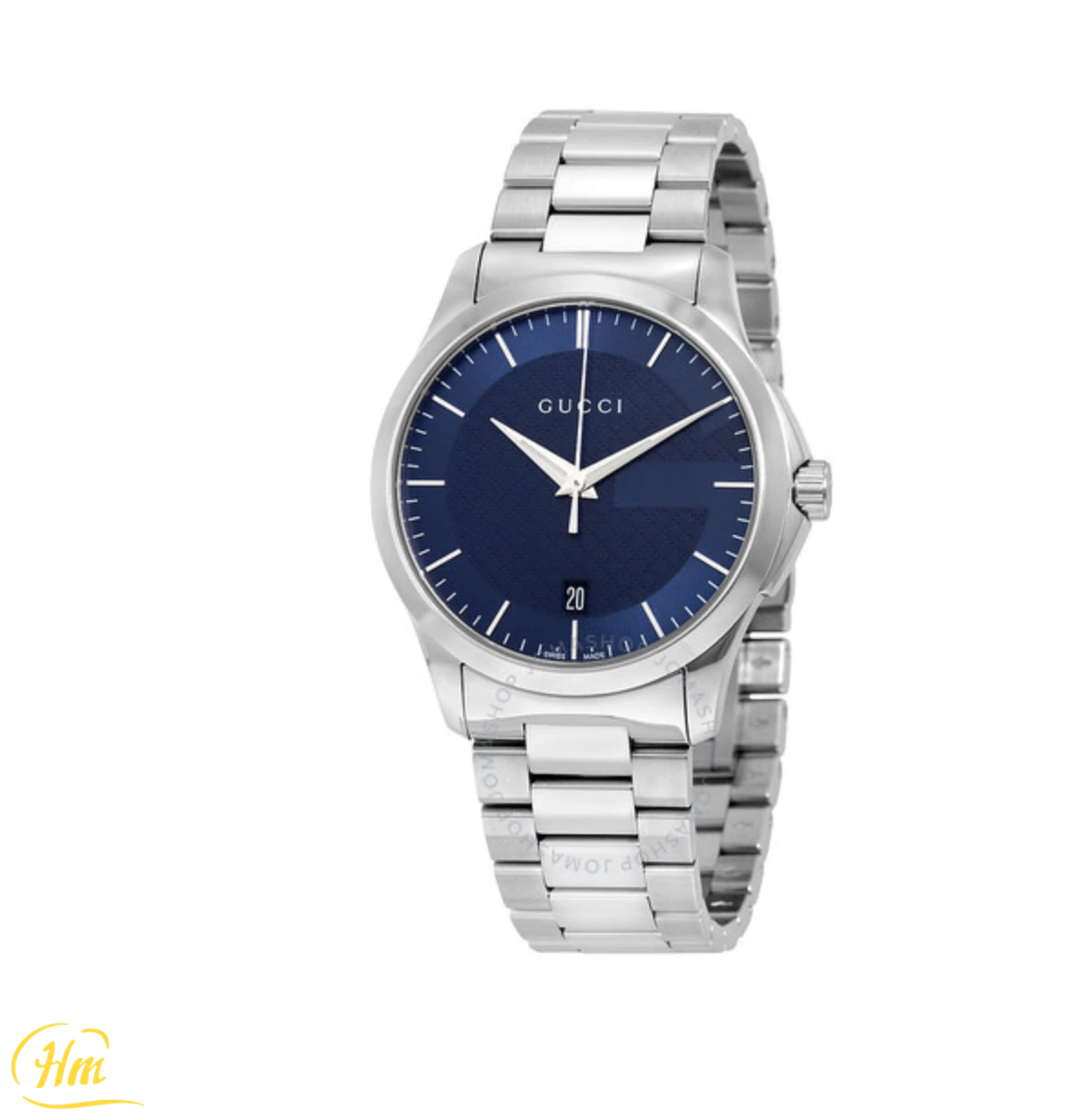 GUCCI G-Timeless Blue Dial Stainless Steel Unisex Watch YA126440