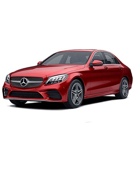 MERCEDES-BENZ C-CLASS 200 RED