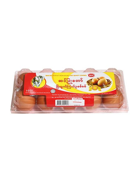 Sin Phyu Taw Chicken Eggs 10 Pieces
