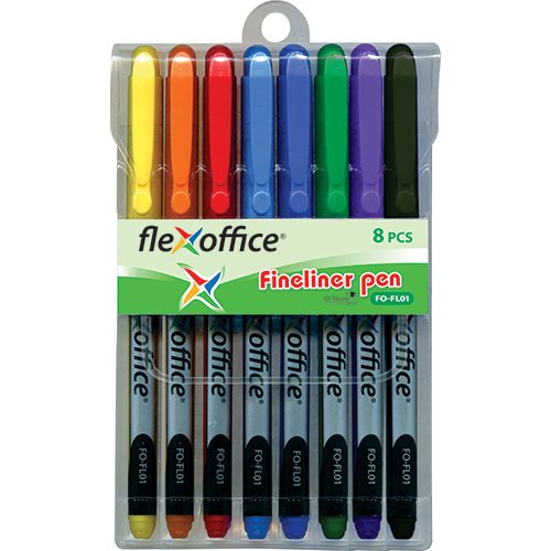 Flex Office Fine liner pen(8pcs)(0.4)