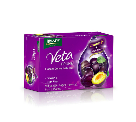 Brand's Veta California Prune 6 X 42 Grams