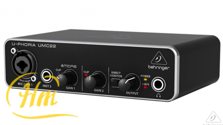 Behringer U-Phoria UMC22 2*2 USB