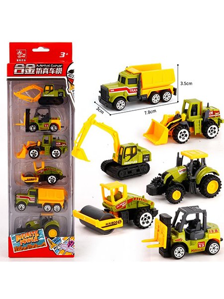 Mini Alloy Vehicles Toy Set Pull Back Cars Sliding Car Toys For Kids Children