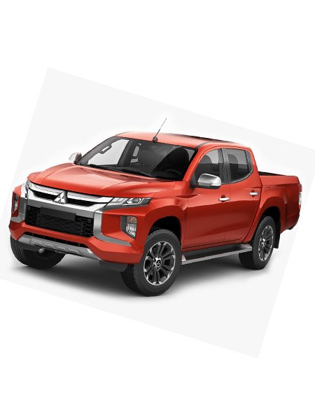 MITSUBISHI MOTORS L 200 DOUBLE CAB  RED