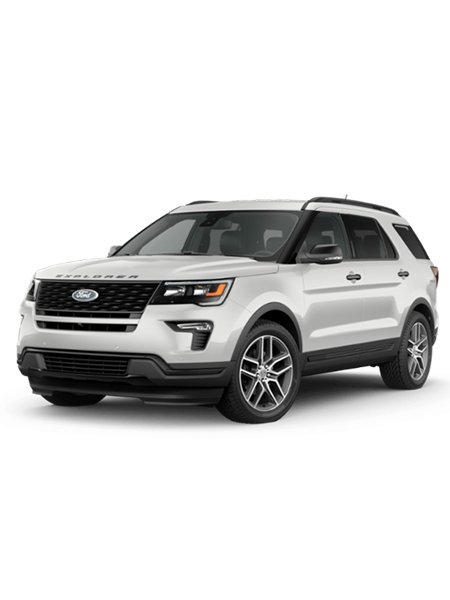FORD EXPLORER (LIMITED)  Pearl White