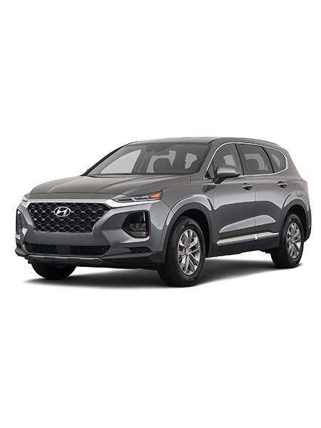 hyundai santa FE Silver Metallic Crystal