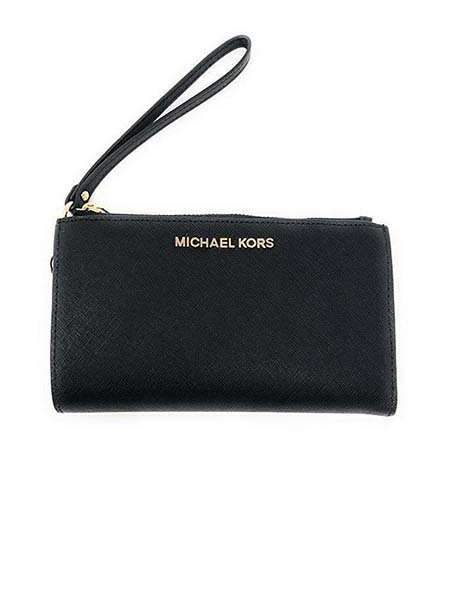Michael Kors Jet Set Leather Wallet Black