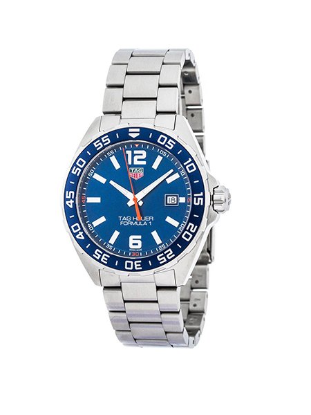 Tag Heuer Formula 1 Quartz 43mm Blue Dial Steel WAZ1010-BA0842