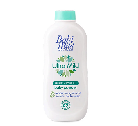 Babi Mild Ultra Mild Pure Natural Baby Powder