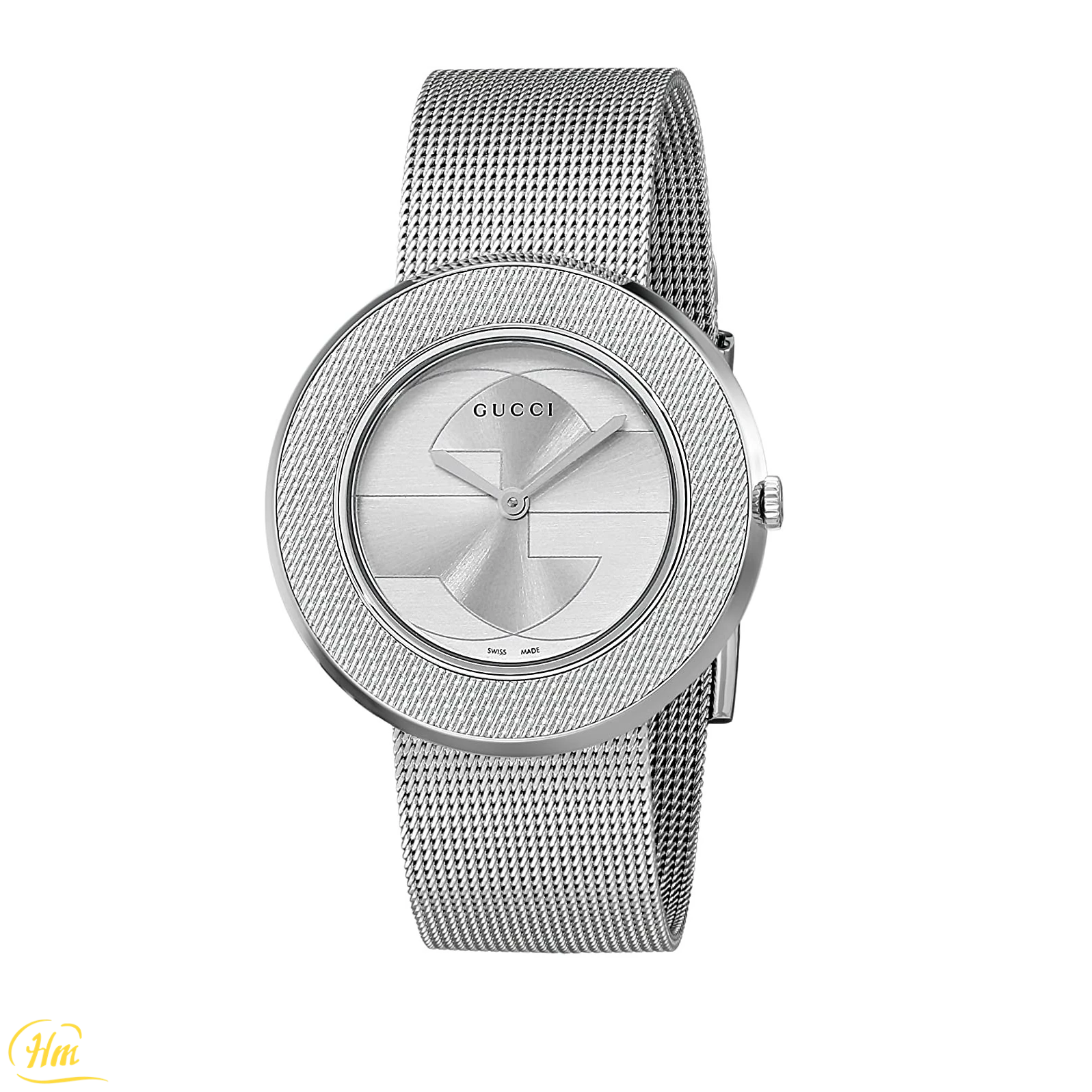 GUCCI U-play Silver Ladies Watch YA129407
