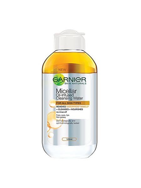 GARNIER BI PHASE MICELLAR CLEANSING WATER 125ML