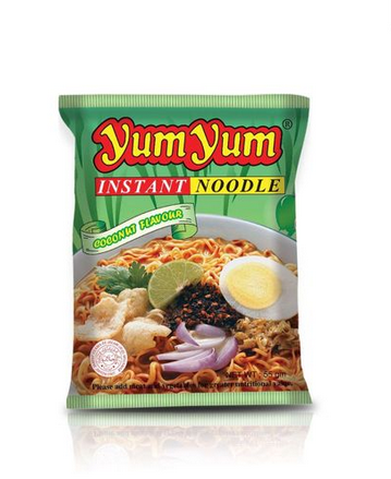 Yum Yum Coconut Milk Flavour Instant Noodles