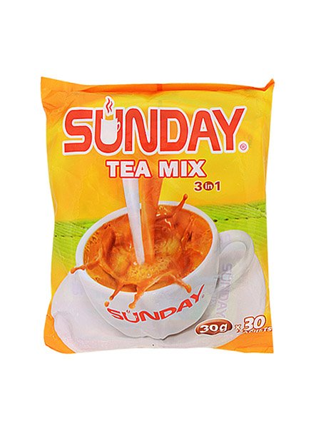 Sunday 3 In 1 Tea Mix 30 Pieces (750 Grams)