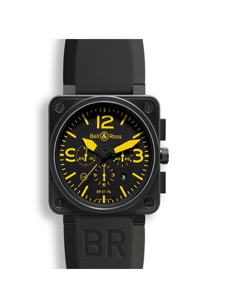 Bell & Ross  BR01-94-YELLOW