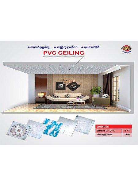 PVC Ceiling Plastic Board