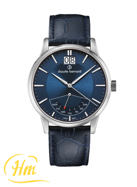 Claude Bernard Classic Big Date Retrograde 410013BUIN