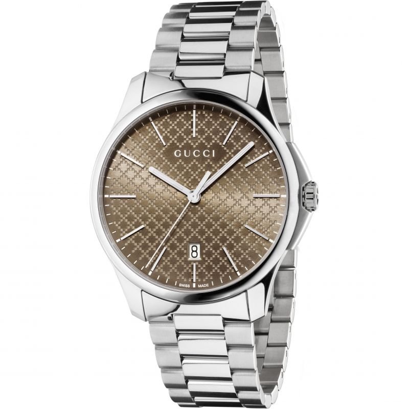Mens Gucci G-Timeless Slim Watch YA126317