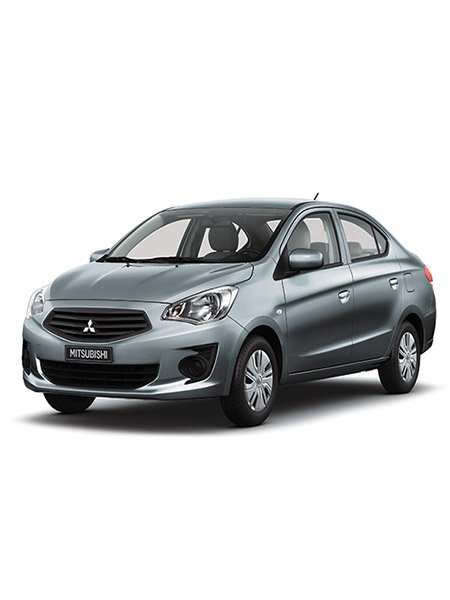 MITSUBISHI MOTORS ATTRAGE  Silver Crystal Shine